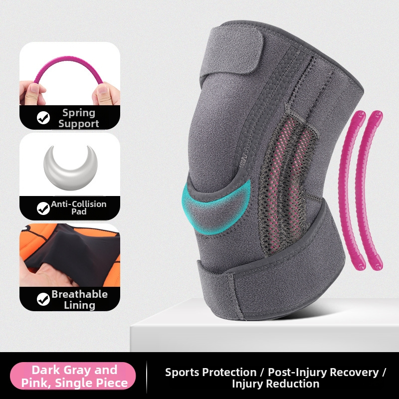 Chránič kolien na cezhraničný basketbal, beh, proti kolízii, profesionálna dekompresná podpora, chránič pately, jazdecký chránič kolien