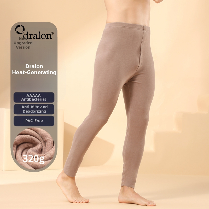 Meeste kahepoolsed päris sametist soojad püksid fliisvoodriga paksendatud pikad aluspüksid sügiseks ja talveks antibakteriaalsed soojendusega meeste antibakteriaalsed retuusid