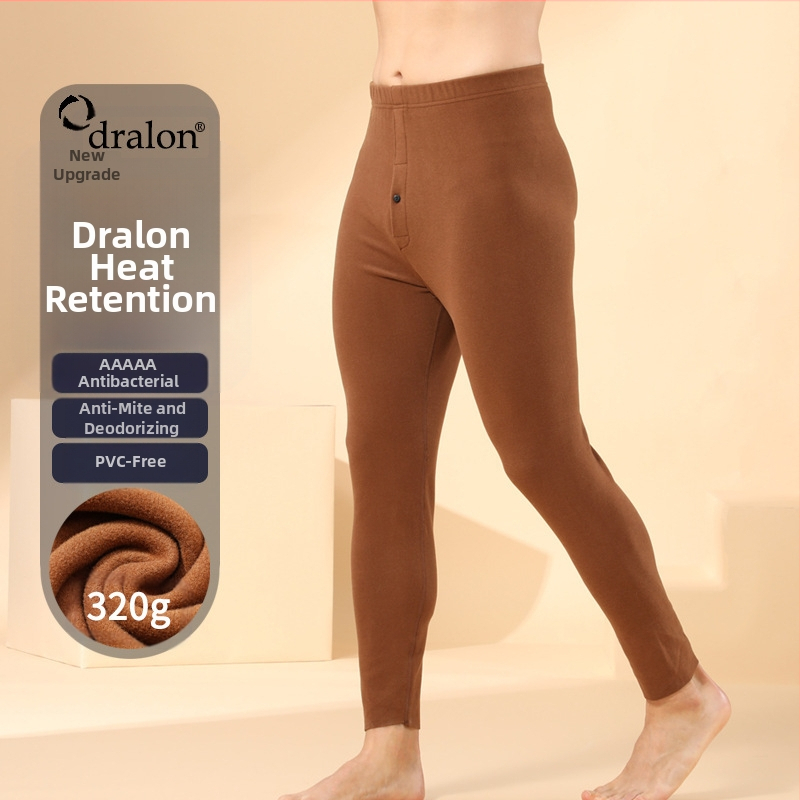 Meeste kahepoolsed päris sametist soojad püksid fliisvoodriga paksendatud pikad aluspüksid sügiseks ja talveks antibakteriaalsed soojendusega meeste antibakteriaalsed retuusid