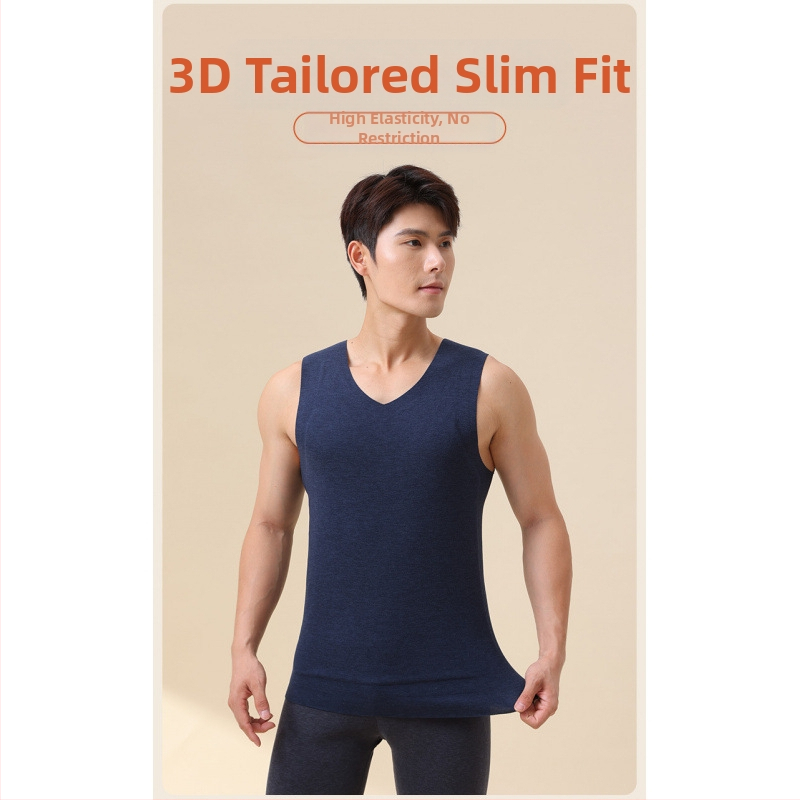 Sügis-talvine meeste soe vest lambavillast õmblusteta, plaastritega, varrukateta alusmantli lihvimine paks vest meestele