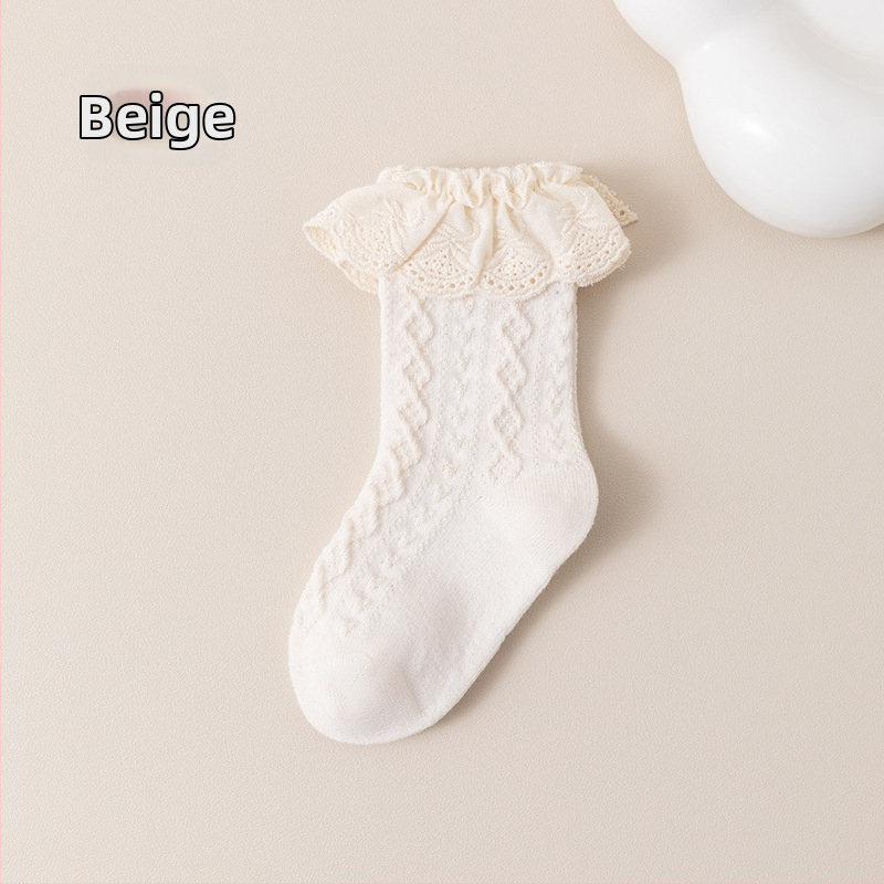 Beebisokid Kevad- ja sügissokid Laste sokid Pitsisokid Kategooria A Puuvillased poolsokid Tüdrukute sokid Imikud 0–5-aastased