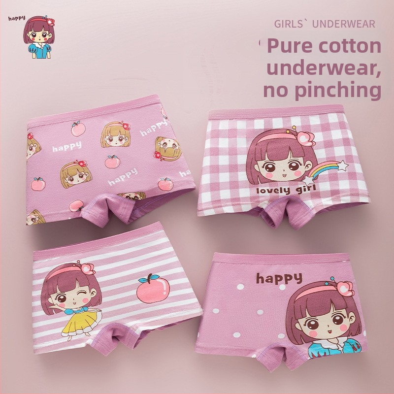 Ploni vasariniai berniukiški grynos medvilnės apatiniai berniukams ir mergaitėms, A kategorija, mažo, vidutinio ir didelio dydžio vaikiški apatiniai, medvilniniai bokseršortai