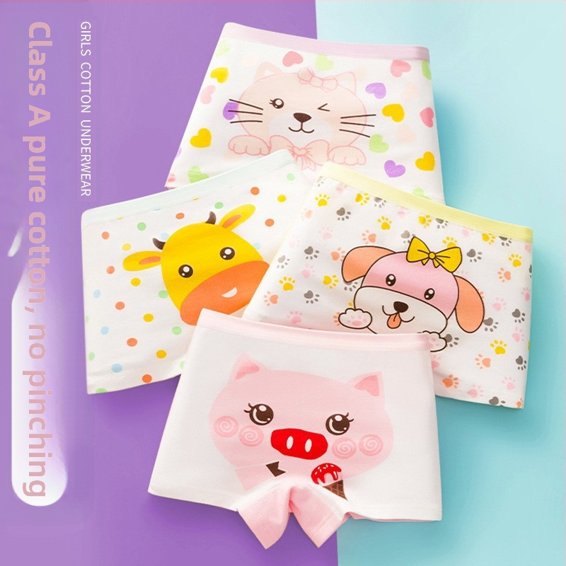 Ploni vasariniai berniukiški grynos medvilnės apatiniai berniukams ir mergaitėms, A kategorija, mažo, vidutinio ir didelio dydžio vaikiški apatiniai, medvilniniai bokseršortai