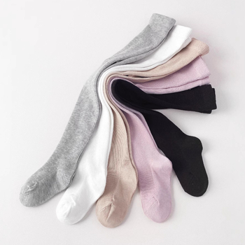 Tüdrukute retuusid, beebisukkpüksid, laste ühesokid, imikutele, õues kasutamiseks, lihtsad, triibulised, keskmise paksusega, kevad ja sügis