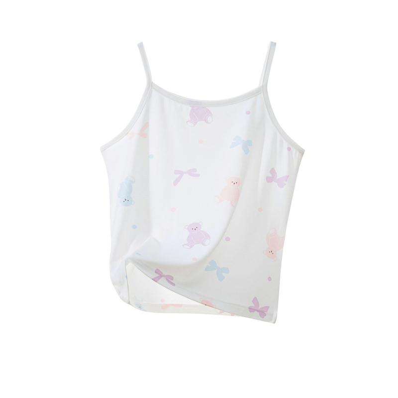 Djevojački prsluk Ljetni tanki ledeno svileni Cool unutarnji dio odjeće Bez rukava za bebe Djevojčice Vanjska odjeća Fuj Svileni dječji prsluk