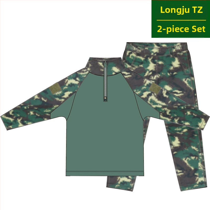 Costum de camuflaj pentru copii, costum tactic de vară pentru bărbați, costum de broască, elevi, grădiniță, tabără de vară, antrenament militar, producători de îmbrăcăminte en-gros
