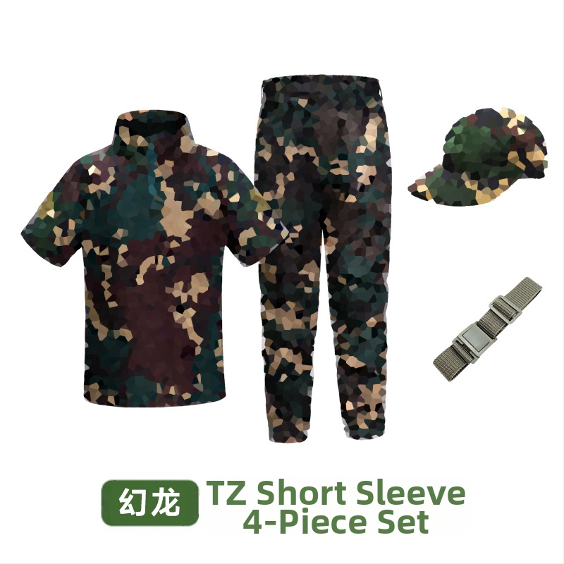 Costum de camuflaj pentru copii, costum tactic de vară pentru bărbați, costum de broască, elevi, grădiniță, tabără de vară, antrenament militar, producători de îmbrăcăminte en-gros