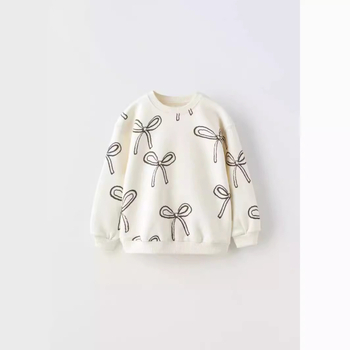 Piiriülesed lasterõivad Tüdrukute dressipluusid Pikkade varrukatega soonikkoes kätistega Tüdrukute kevad- ja sügistrükitud topid Moodsad jakid