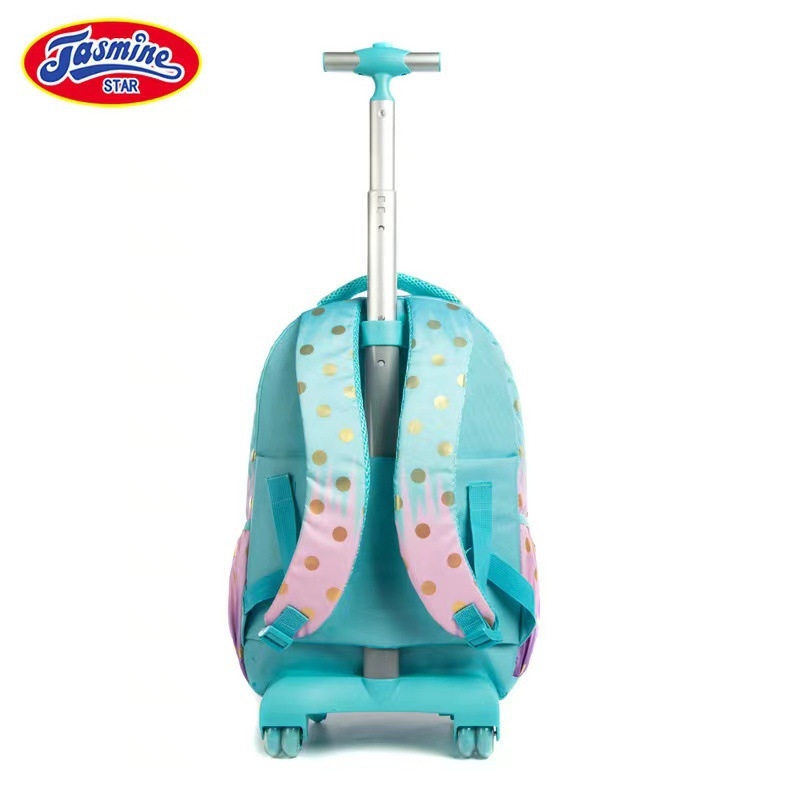 Naujas blizgučiais puoštas mielas animacinis pradinės mokyklos mokinių universalus 17 colių mokyklinių krepšių rinkinys, skirtas sumažinti naštą berniukams ir mergaitėms.