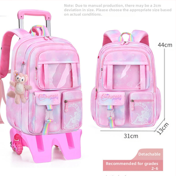 Нова стилна чанта за момичета с дръжка, ултралека, с голям капацитет, водоустойчива чанта с дръжка, с двойна функция