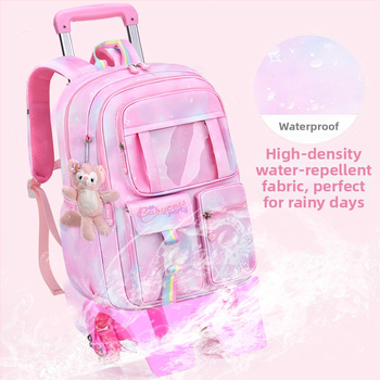 Нова стилна чанта за момичета с дръжка, ултралека, с голям капацитет, водоустойчива чанта с дръжка, с двойна функция