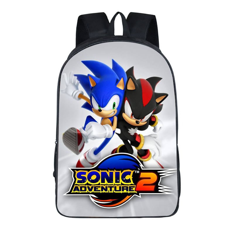 Νέα διασυνοριακή τσάντα μαθητή Sonic 17 ιντσών για κορίτσια, σακίδιο πλάτης Sonic Mouse για παιδιά με κινούμενα σχέδια, για κορίτσια