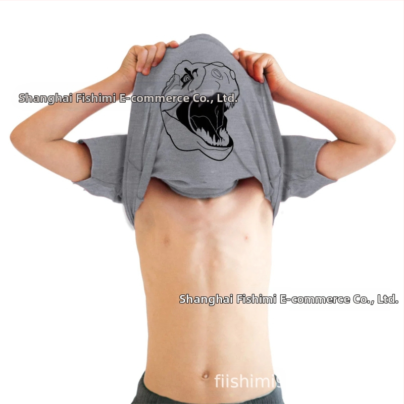 Tyrannosaurus Rex, detský román, vtipné humorné tričko s krátkym rukávom a okrúhlym výstrihom, OPÝTAJTE SA MA NA MÔJHO T-REXA