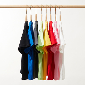 na zalihi dječja majica kratkih rukava pamučna ljetna srednja i velika dječja odjeća za dječake i djevojčice jednobojna jakna odjeća za razred reklamna majica veleprodaja