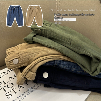 Μακριά παντελόνια για αγόρια, casual ρούχα εργασίας, φθινοπωρινά ρούχα 2025, νέα ρούχα για την άνοιξη και το φθινόπωρο, παιδικά ρούχα για μωρά, παιδικά ρούχα για το φθινόπωρο