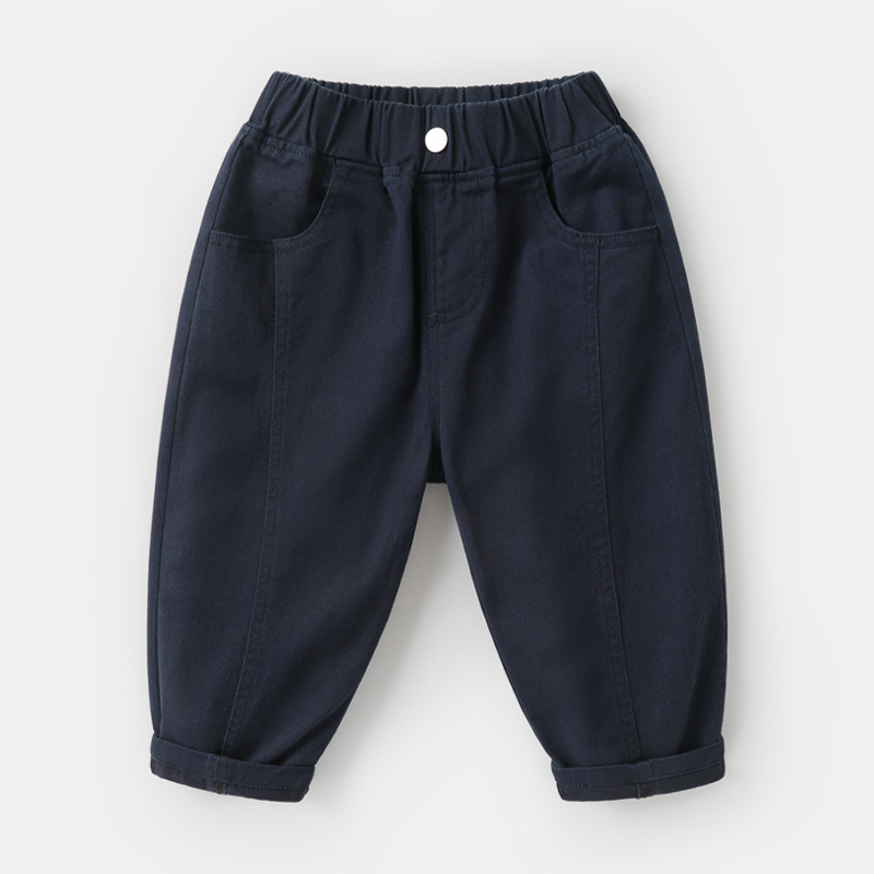 Ежедневни работни дрехи за момчета, дълги панталони, есенни дрехи 2025, нови пролетни и есенни детски дрехи, детски бебешки есенни дрехи