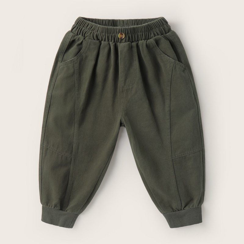 Ежедневни работни дрехи за момчета, дълги панталони, есенни дрехи 2025, нови пролетни и есенни детски дрехи, детски бебешки есенни дрехи