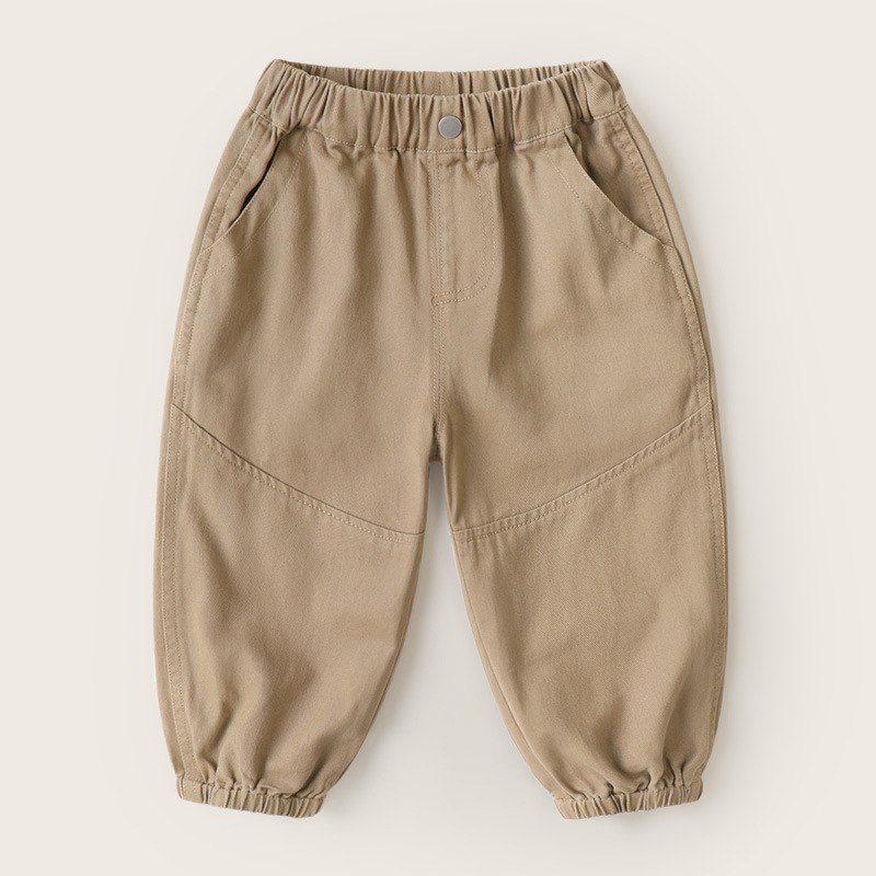 Ежедневни работни дрехи за момчета, дълги панталони, есенни дрехи 2025, нови пролетни и есенни детски дрехи, детски бебешки есенни дрехи