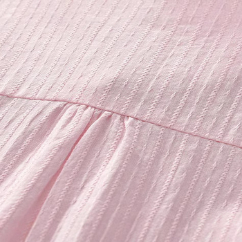 Πουκάμισα για κορίτσια 2025 Νέα Παιδικά Πουκάμισα με Γλειφιτζούρια από Βαμβάκι σε Κορεάτικο Στυλ, Μοντέρνα Πουκάμισα Babydoll σε Πρεπύπ Στυλ