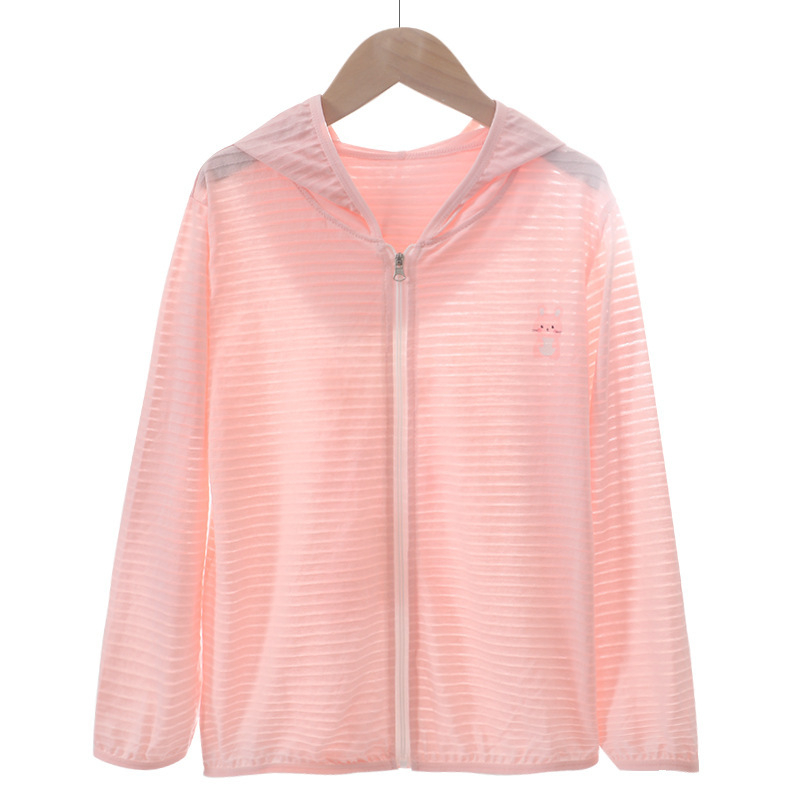 Детско слънцезащитно облекло, кожено облекло, елегантно памучно, дишащо мрежесто лятно яке за момчета и момичета, може да се използва за генериране на коса