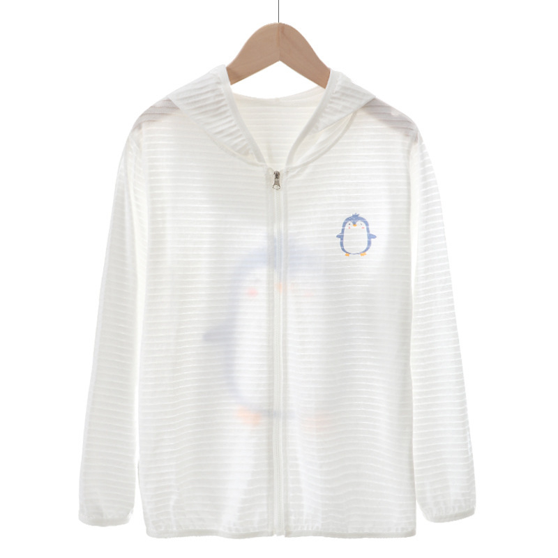 Детско слънцезащитно облекло, кожено облекло, елегантно памучно, дишащо мрежесто лятно яке за момчета и момичета, може да се използва за генериране на коса