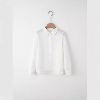 Παιδικά Ρούχα 2025 Φθινόπωρο Νέο Κοριτσίστικο Πουκάμισο με Μακρυμάνικο Παιδικό Γιλέκο Βρεφικό Κομψό Μοντέρνο Μπλούζα Βάσης