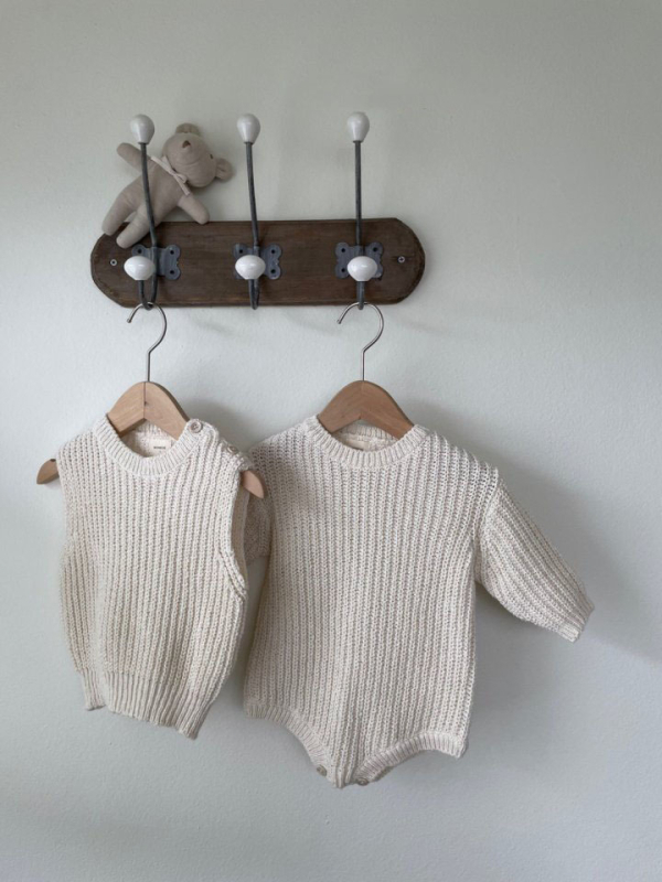 Κορεάτικο στυλ ins 2022 Φθινόπωρο και Χειμώνας Ανδρικά Βρεφικά Ρούχα Stick Μονόχρωμα Ρούχα Αναρρίχησης Ρούχα Σπιτιού Casual Ολόσωμη Φόρμα