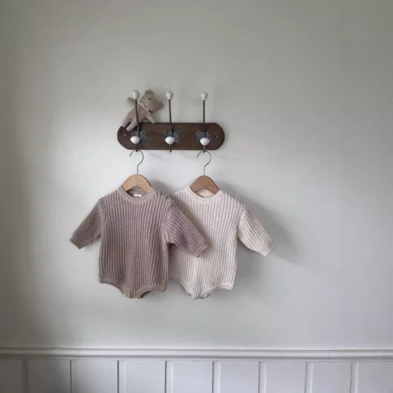 Κορεάτικο στυλ ins 2022 Φθινόπωρο και Χειμώνας Ανδρικά Βρεφικά Ρούχα Stick Μονόχρωμα Ρούχα Αναρρίχησης Ρούχα Σπιτιού Casual Ολόσωμη Φόρμα