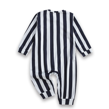 Βρεφική ριγέ φόρμα με μακριά μανίκια σε ευρωπαϊκό και αμερικανικό στιλ, διασυνοριακό εξωτερικό εμπόριο, ανοιξιάτικα ρούχα αναρρίχησης, μια γενιά μαλλιών