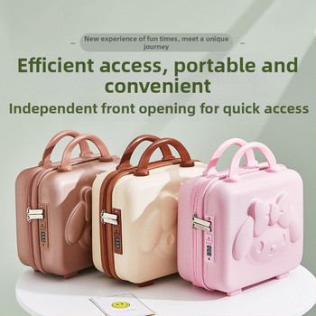 Kohver 14-tolline Melody pagasi hoiukast Väike kast Kombineeritud lukk Kohvri pardaleminekukott Kerge