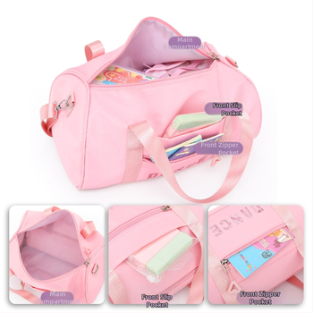 Τσάντα χορού για διασυνοριακούς χορούς, τσάντα αθλητικών χορών για κορίτσια, τσάντα χορού λατινικών χορών μπαλέτου, φορητή τσάντα χορού για παιδιά, τσάντα ταξιδιού χονδρικής