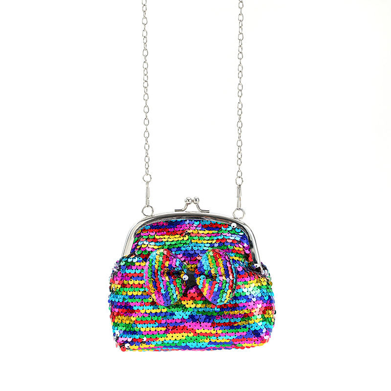 5 inch nou sosire paiete umăr geantă cu arc monede pungă monede geantă copii drăguț crossbody geantă card depozitare geantă