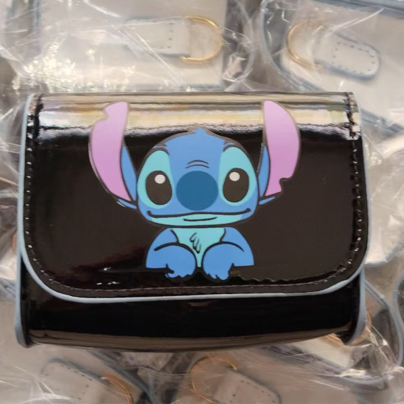 Vaikiškas krepšys 2024 m. Naujas mergaitiškas pečių krepšys Mielas animacinių filmukų krepšys per petį Mini universalus mažas kvadratinis krepšys monetų piniginė