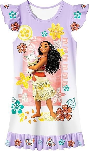 Rochie pentru fete cu mâneci zburătoare de mătase lapte Moana 2 Moana COS New