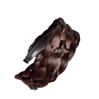 Νέα φαρδιά κορδέλα για περούκες, κορδέλα για τα μαλλιά με έξι τούφες, μονοκόμματη κορδέλα για τα μαλλιά με πλεξούδα ψαροκόκαλο