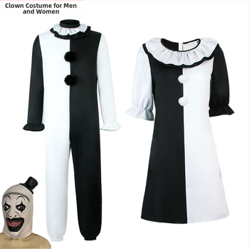 Halloweeni maskeraad, Ameerika film, Breaking Soul, kloun 2, meessoost arterikloun, cosplay, lavaesinemise riided