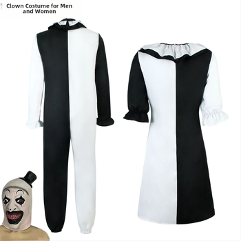 Halloweeni maskeraad, Ameerika film, Breaking Soul, kloun 2, meessoost arterikloun, cosplay, lavaesinemise riided