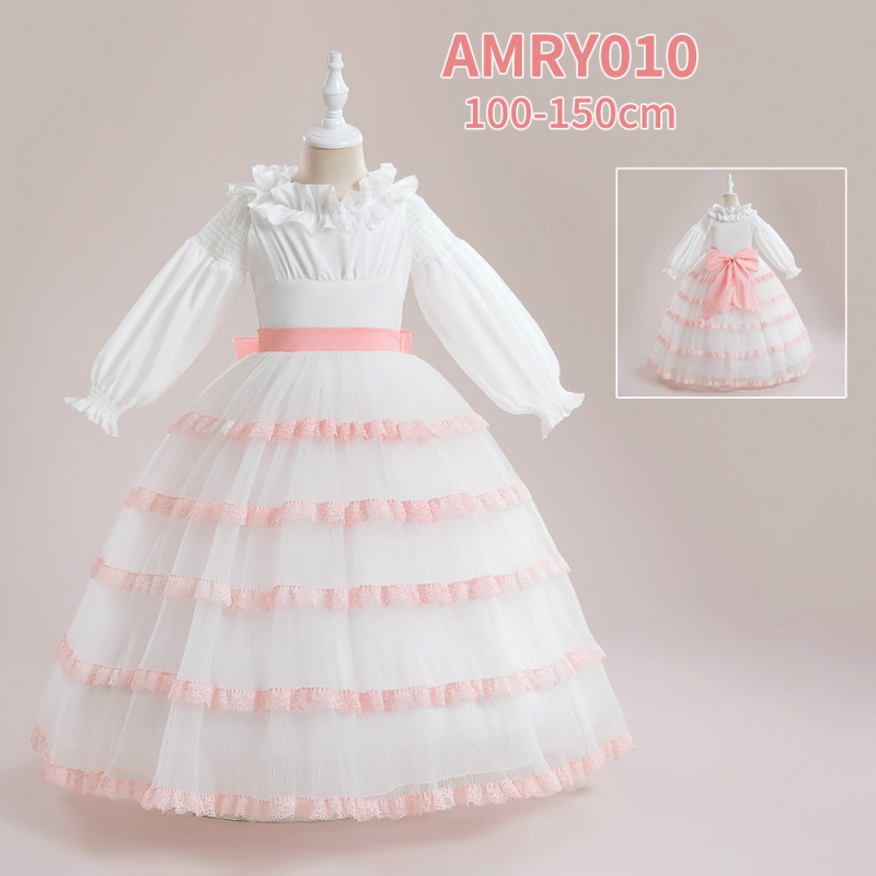 Európske a americké nové dievčenské šaty s morskou pannou pre dievčatá Cosplay s rybím chvostom a sukňou pre princeznú, sviatočný kostým