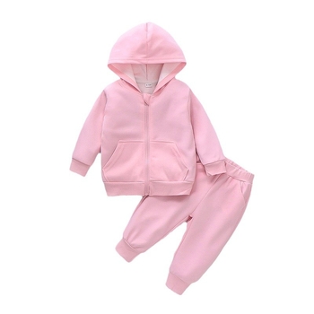 Παιδικό γιλέκο ζακέτας με επένδυση από φλις 2024, νέο αθλητικό κοστούμι αναψυχής για αγόρια και κορίτσια, μονόχρωμο