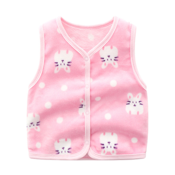 Laste sametvest sügis-talvine beebi soe vest, beebi kardigan poistele ja tüdrukutele, paksendatud ülerõivaste vest, topp