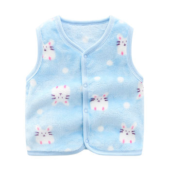 Laste sametvest sügis-talvine beebi soe vest, beebi kardigan poistele ja tüdrukutele, paksendatud ülerõivaste vest, topp