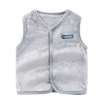 Laste sametvest sügis-talvine beebi soe vest, beebi kardigan poistele ja tüdrukutele, paksendatud ülerõivaste vest, topp