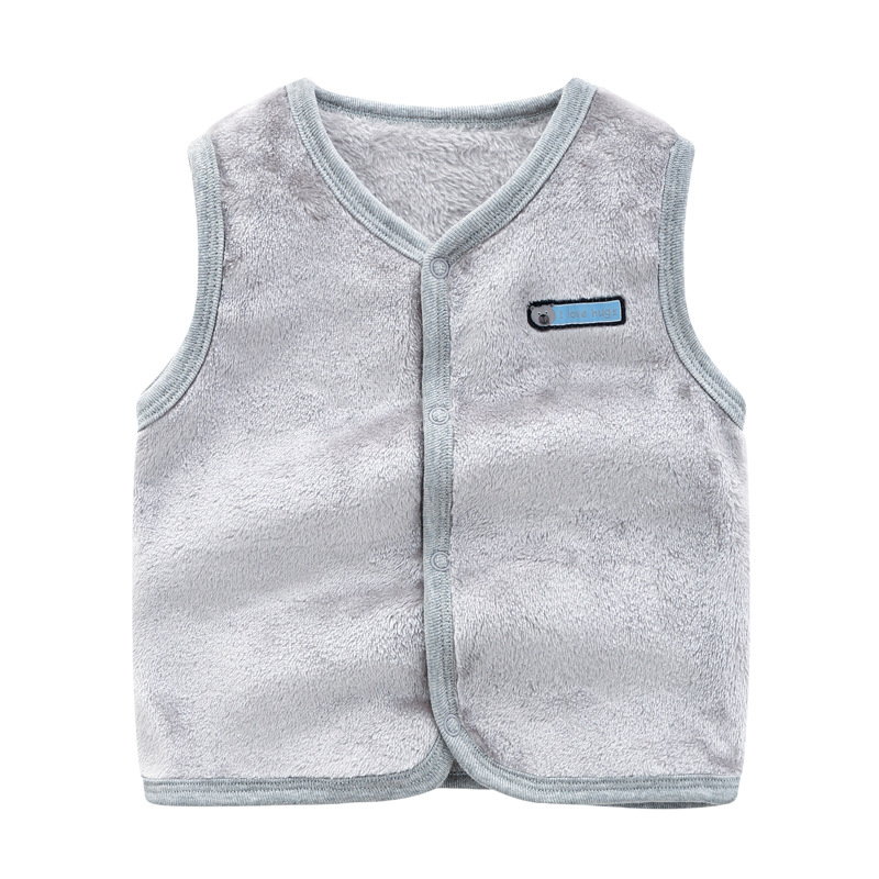 Laste sametvest sügis-talvine beebi soe vest, beebi kardigan poistele ja tüdrukutele, paksendatud ülerõivaste vest, topp