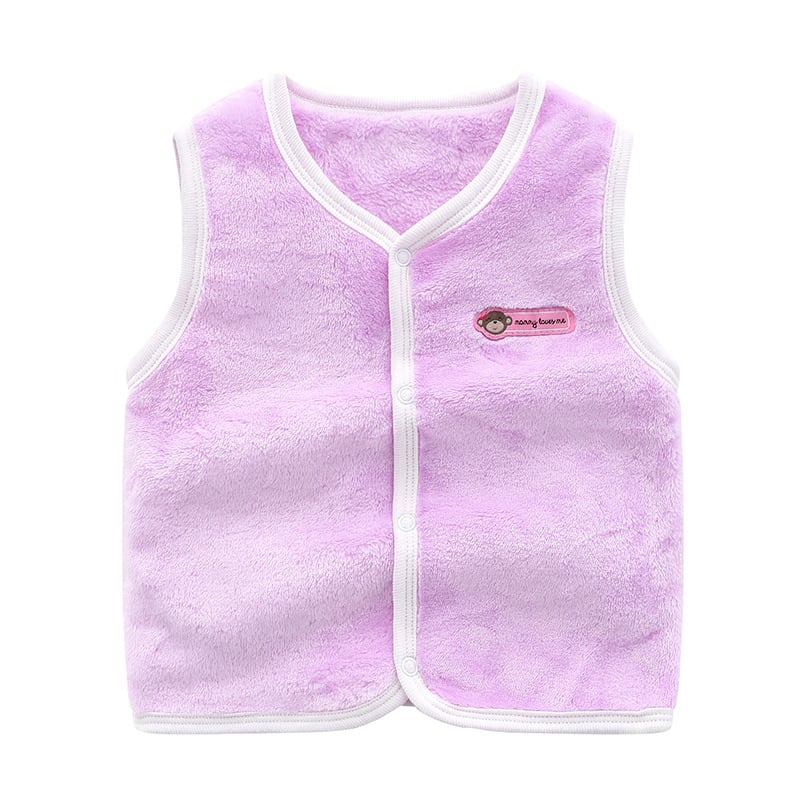 Laste sametvest sügis-talvine beebi soe vest, beebi kardigan poistele ja tüdrukutele, paksendatud ülerõivaste vest, topp