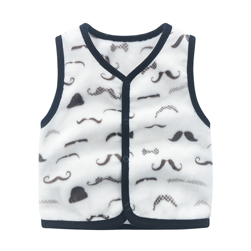 Laste sametvest sügis-talvine beebi soe vest, beebi kardigan poistele ja tüdrukutele, paksendatud ülerõivaste vest, topp