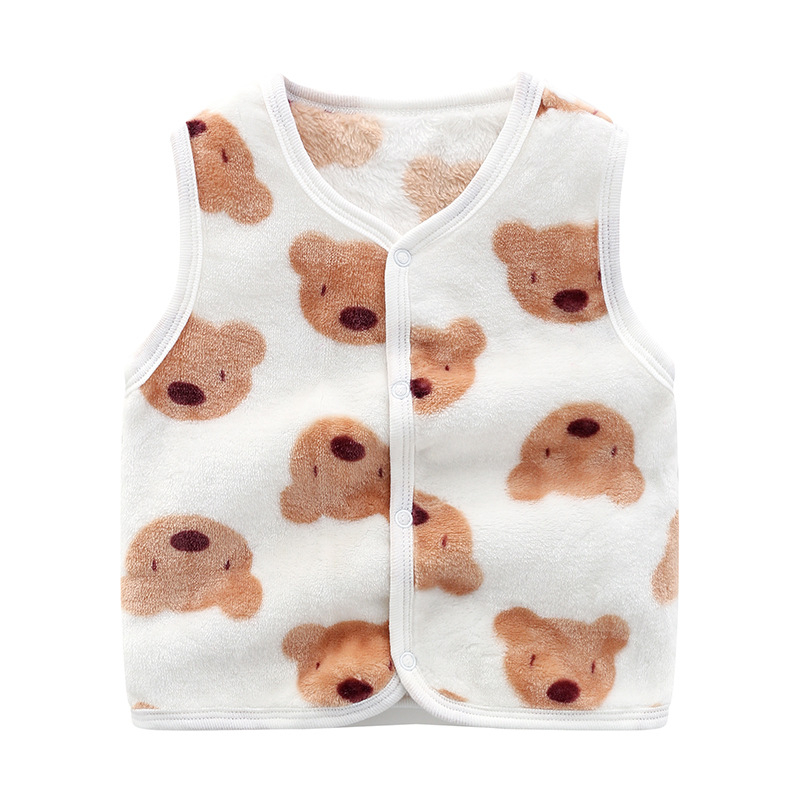 Laste sametvest sügis-talvine beebi soe vest, beebi kardigan poistele ja tüdrukutele, paksendatud ülerõivaste vest, topp