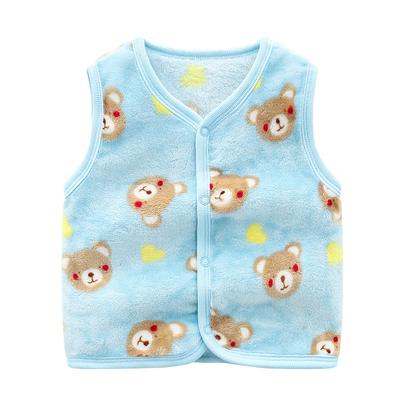 Laste sametvest sügis-talvine beebi soe vest, beebi kardigan poistele ja tüdrukutele, paksendatud ülerõivaste vest, topp