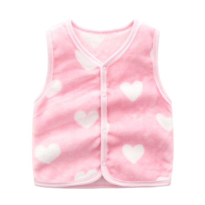 Laste sametvest sügis-talvine beebi soe vest, beebi kardigan poistele ja tüdrukutele, paksendatud ülerõivaste vest, topp