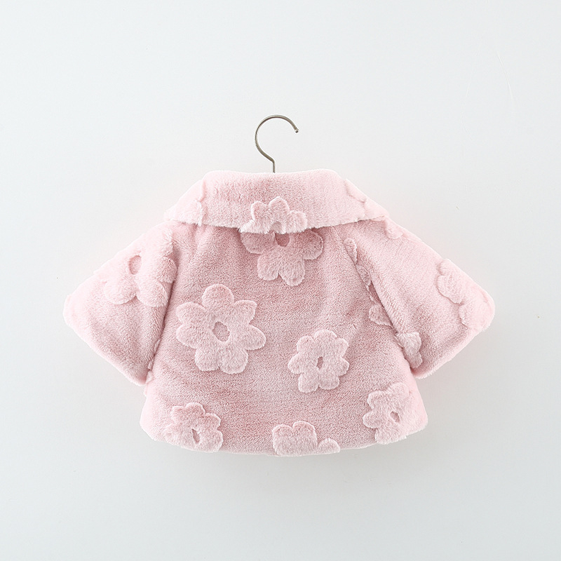 Talv 2023 uus kahe lipsusõlmega lilleline villane kampsun-sall tüdrukute lilleline villane kampsun-sall-mantel