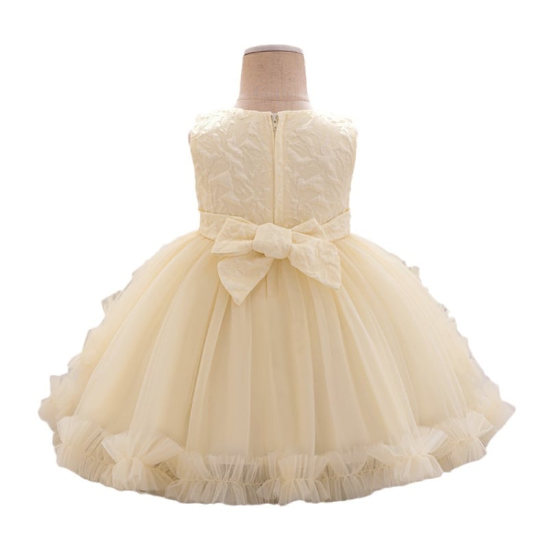 Nové cezhraničné detské šaty na predstavenie, čipkované princeznovské šaty na festival, neupravené šaty s gázovou sukňou, šaty pre jednoročné deti, šaty na predstavenie